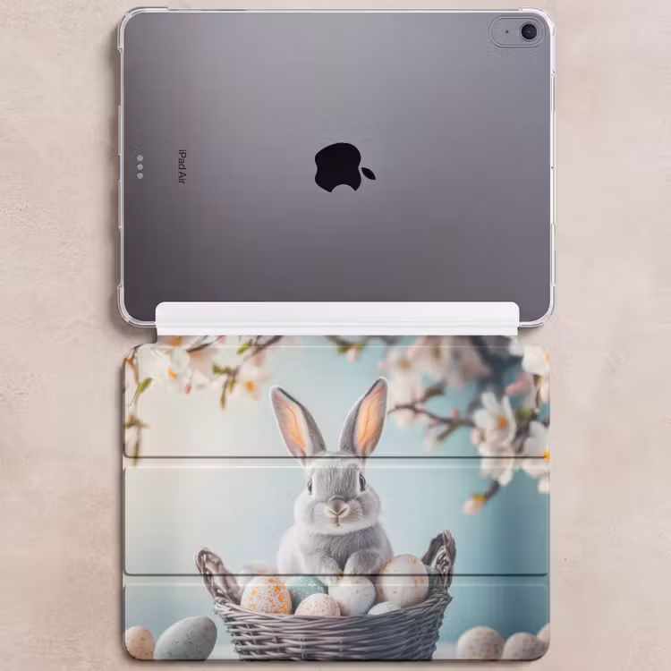 iPad hoes - Konijn - Eieren - Mand — 6