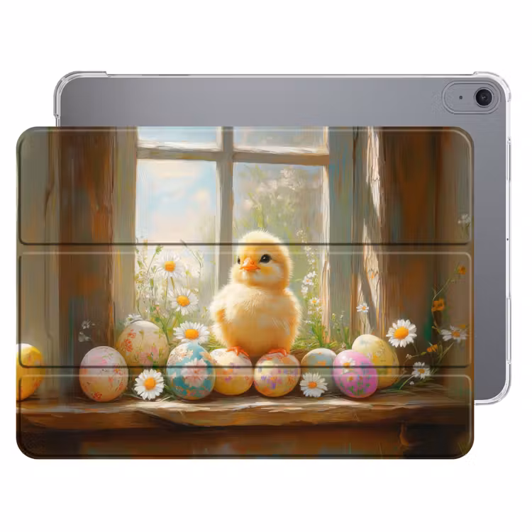 iPad hoes - Kuiken - Raam - Paaseieren — 1