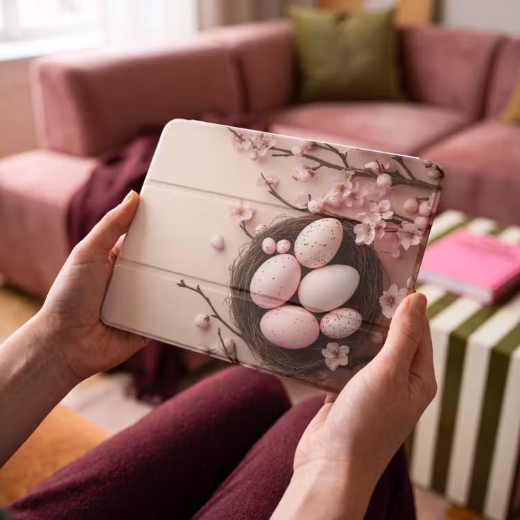iPad hoes - Roze - Bloesems - Eieren — 4