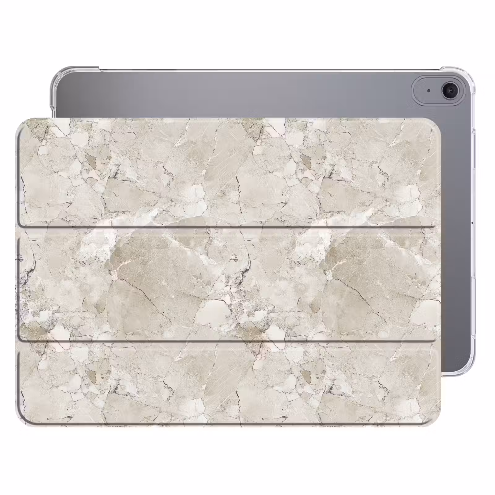iPad hoes - Marmer - Grijs - Aders — 1