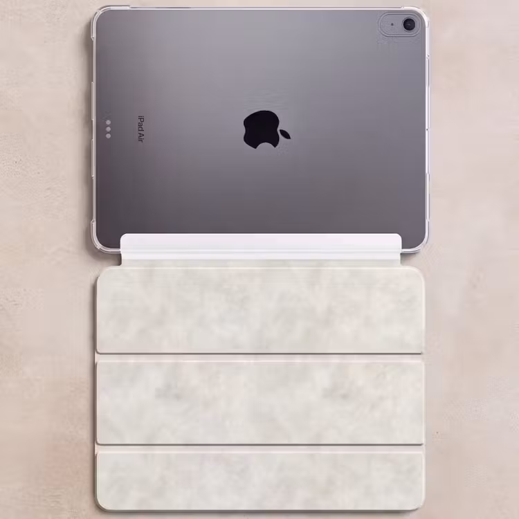 iPad hoes - Crèmebeige - Marmer - Aders — 6