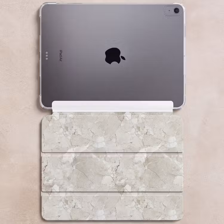 iPad hoes - Marmer - Grijs - Aders — 6
