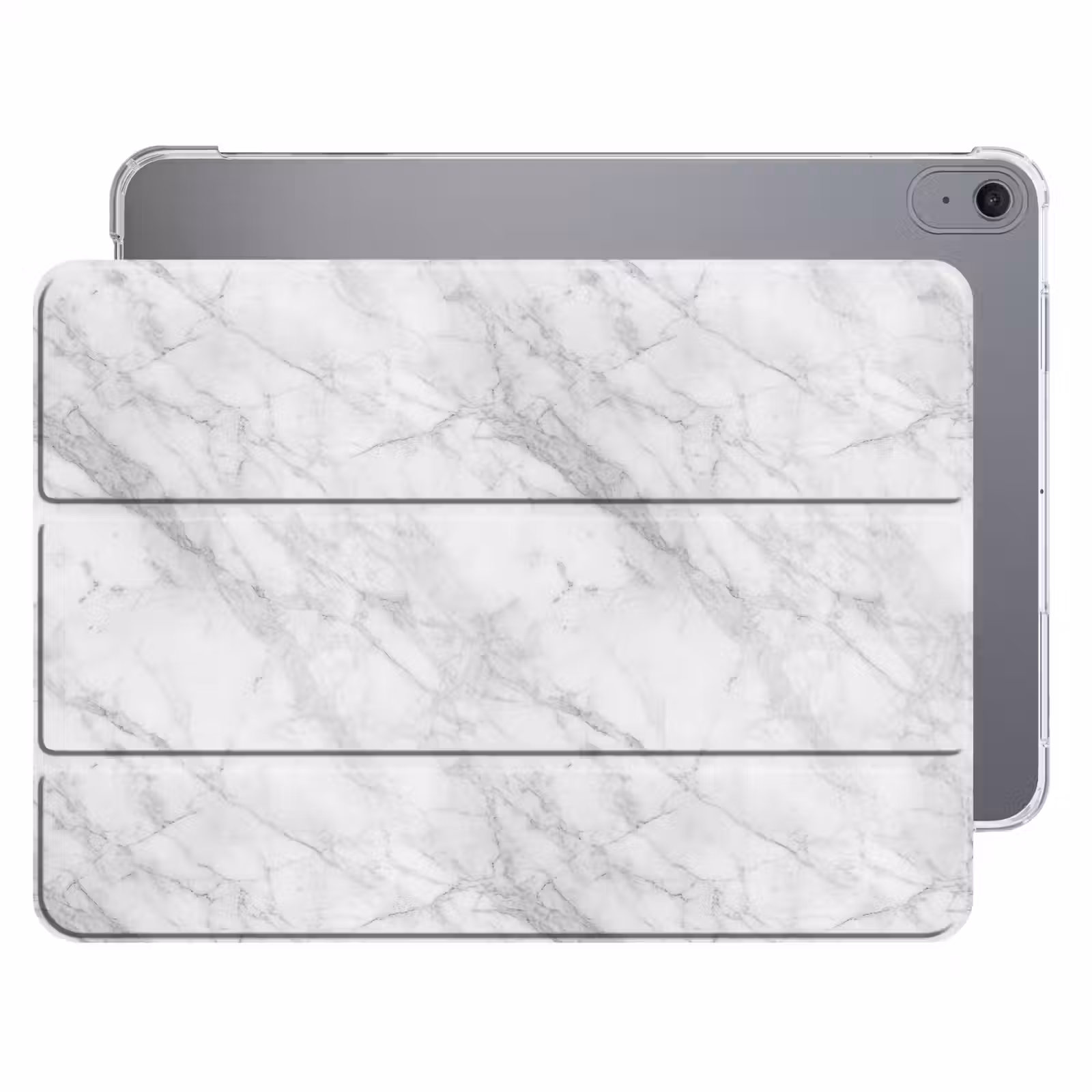 iPad hoes - Klassiek - Marmer - Grijs — 1