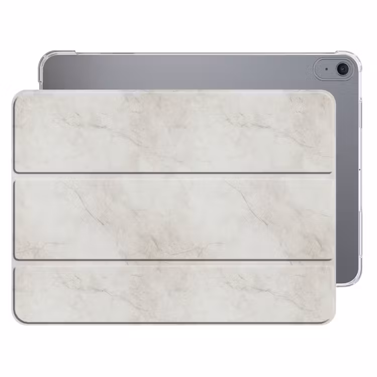 iPad hoes - Grijs - Marmer - Aders — 1