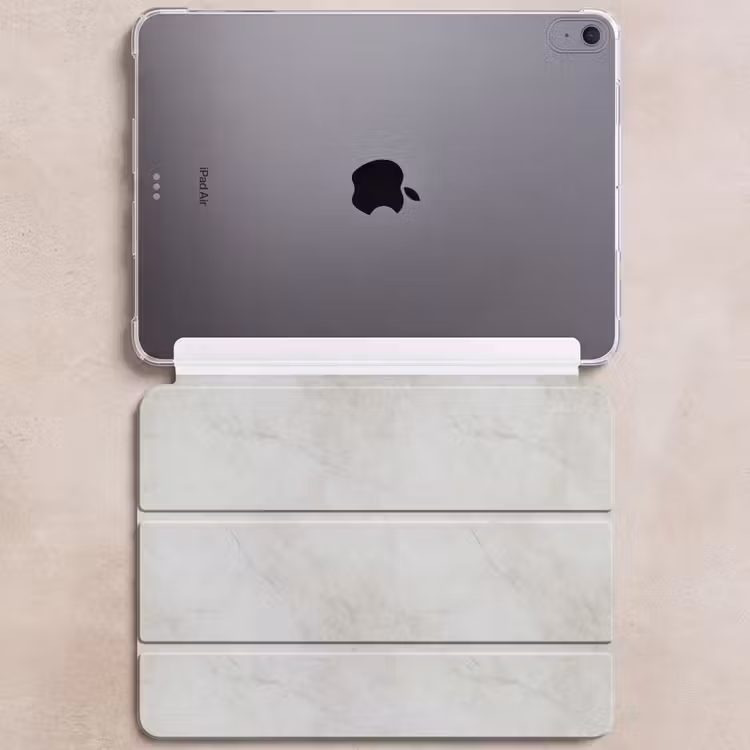iPad hoes - Grijs - Marmer - Aders — 6
