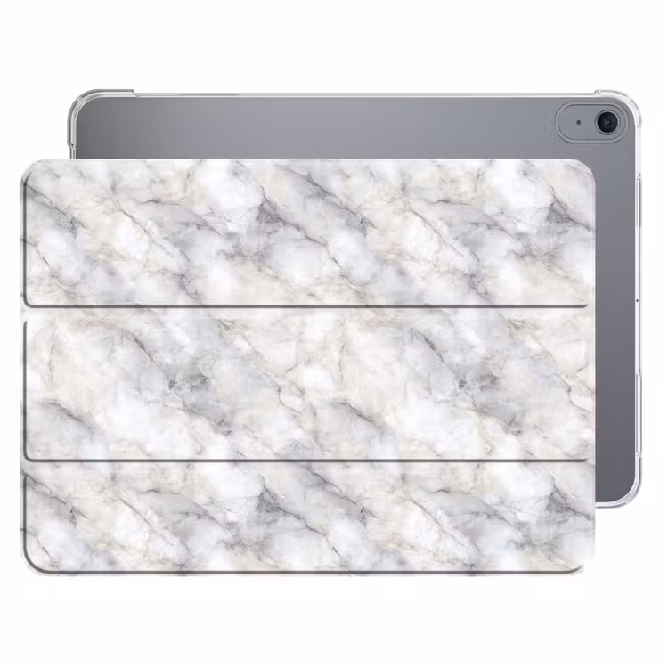 iPad hoes - Grijs - Marmer - Gedetailleerd — 1