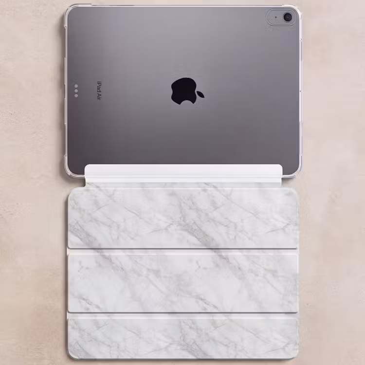iPad hoes - Klassiek - Marmer - Grijs — 6