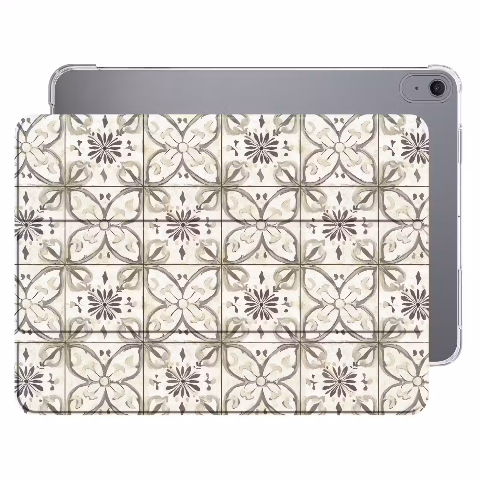 iPad hoes - Antiek - Tegel - Beige — 1