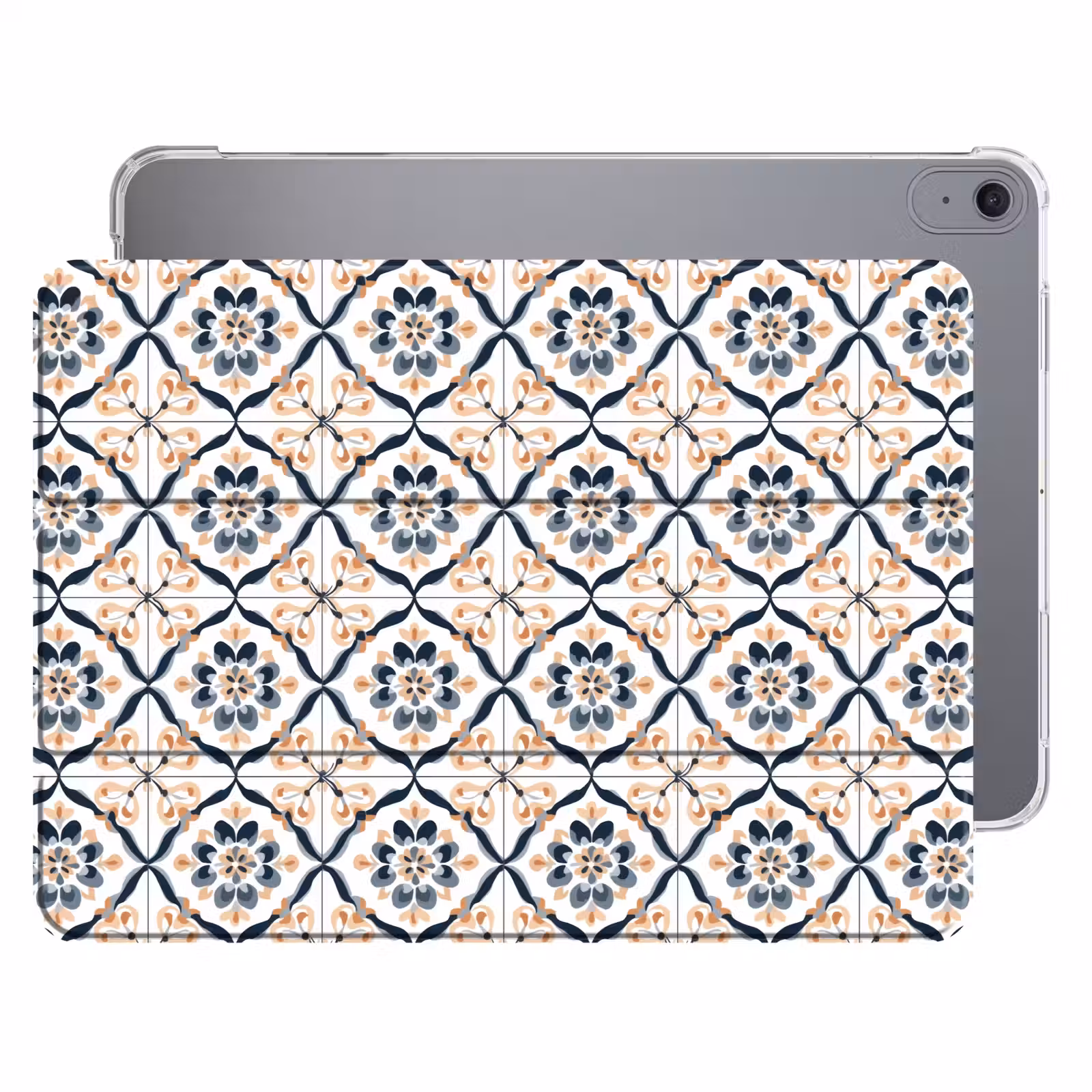 iPad hoes - Bladvorm - Patroon - Kleurrijk — 1