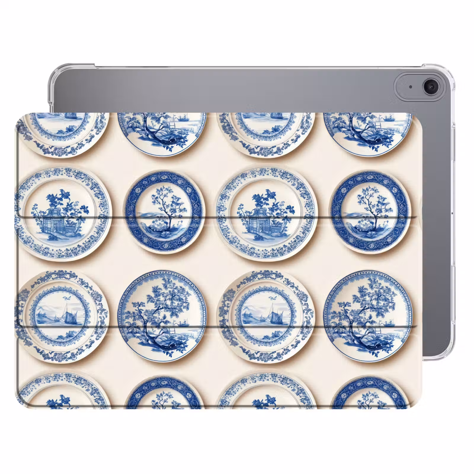 iPad hoes - Borden - Bomen - Planten - Blauw — 1