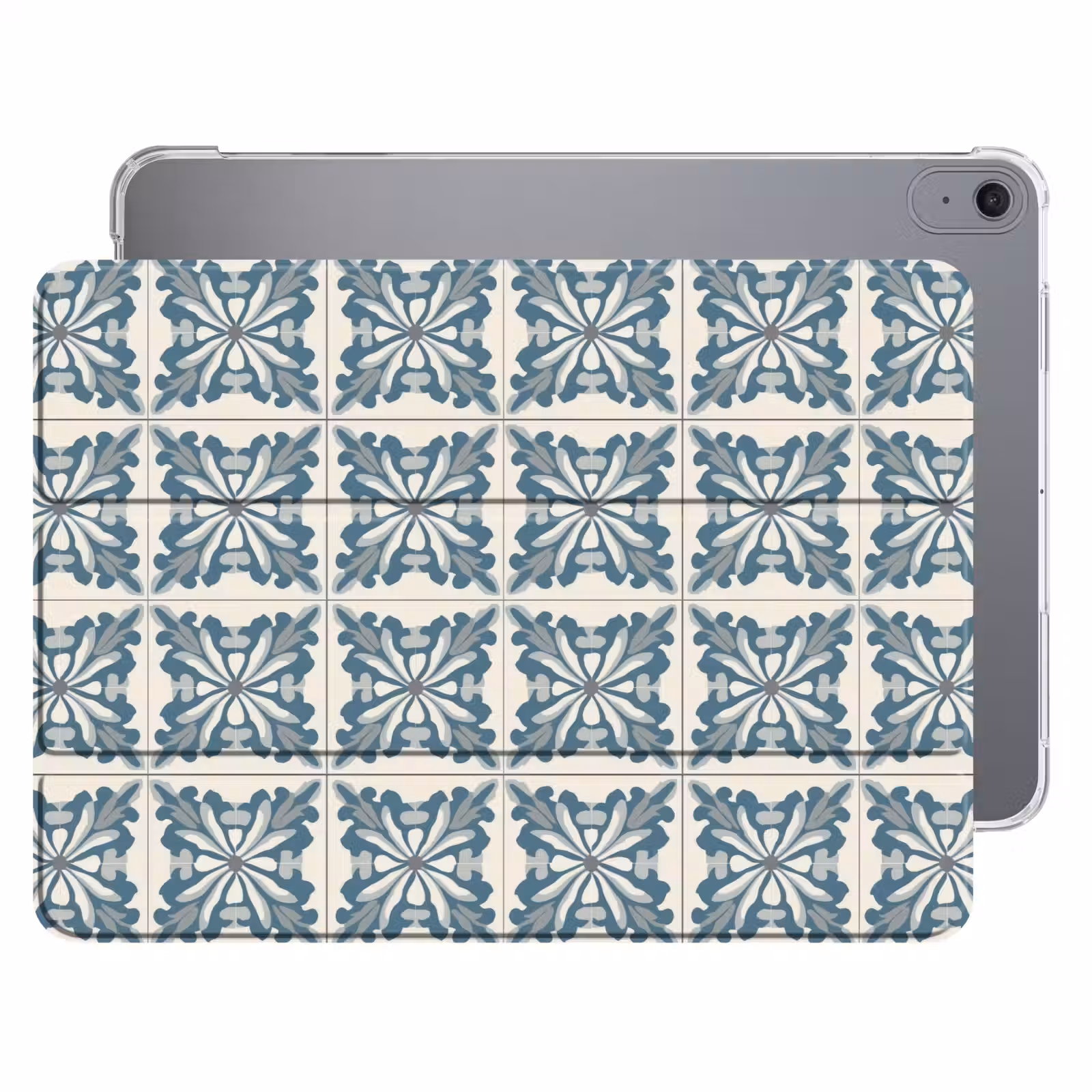 iPad hoes - Dessin - Tegel - Blauw — 1