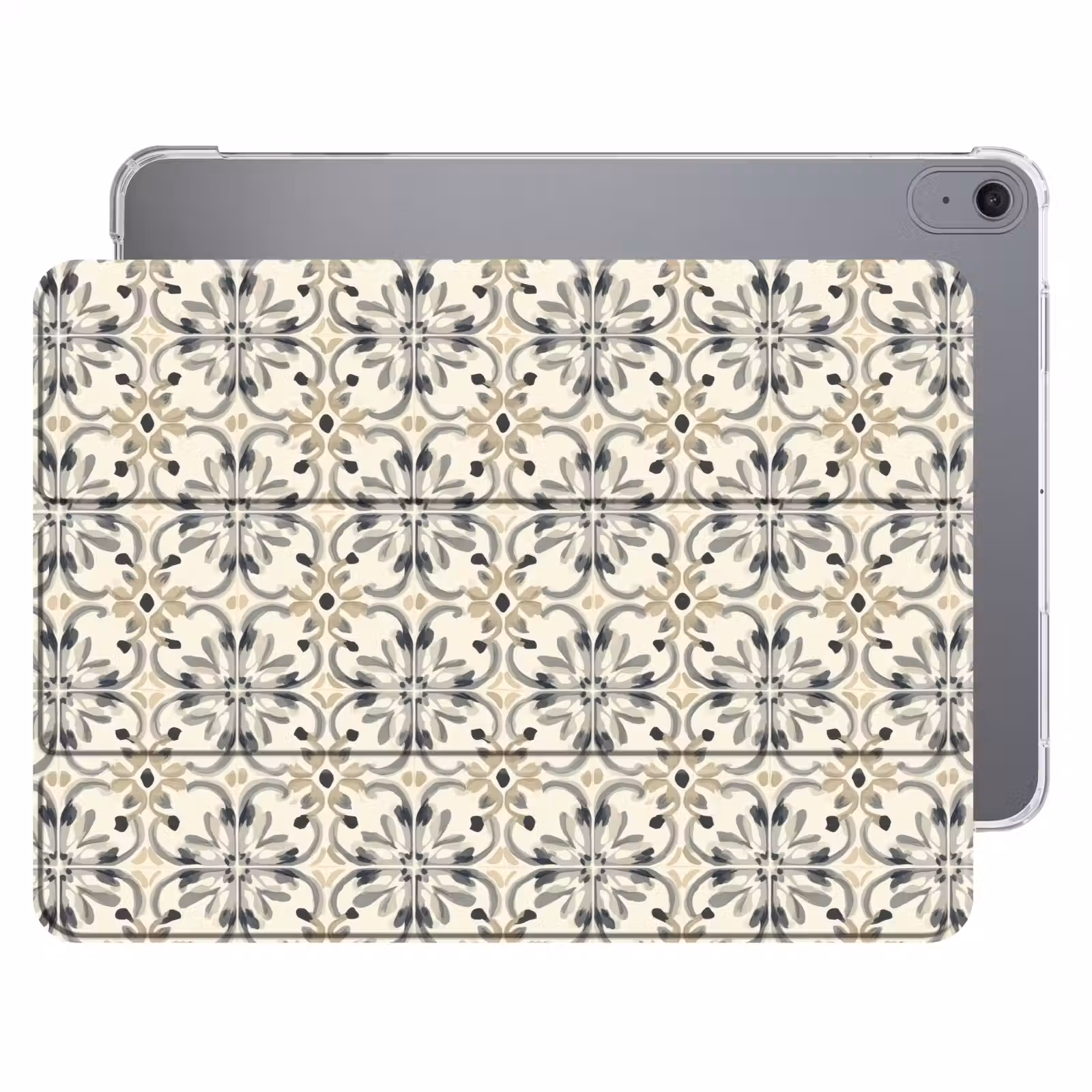 iPad hoes - Floraal - Patroon - Kleurrijk — 1