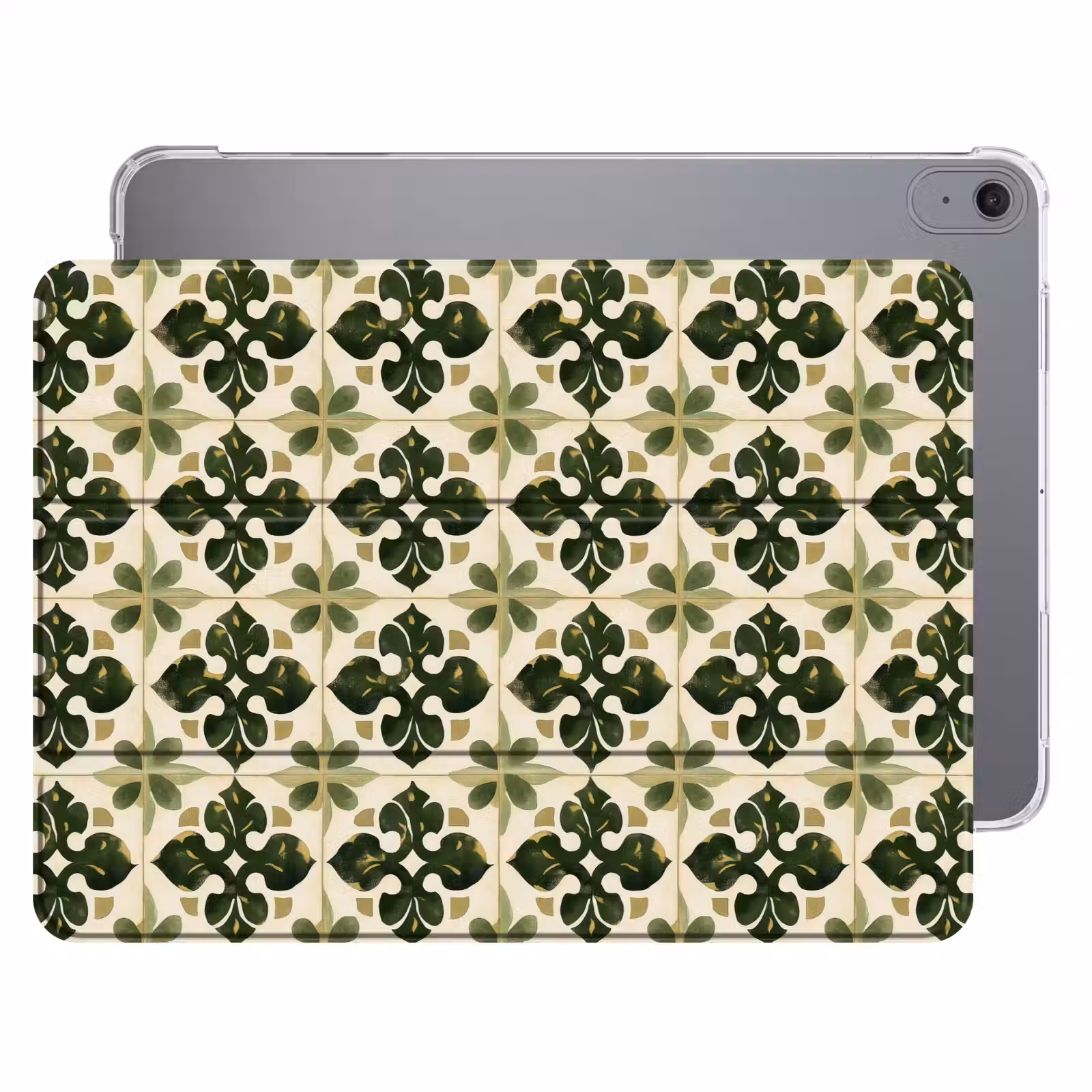 iPad hoes - Patroon - Tegel - Groen — 1