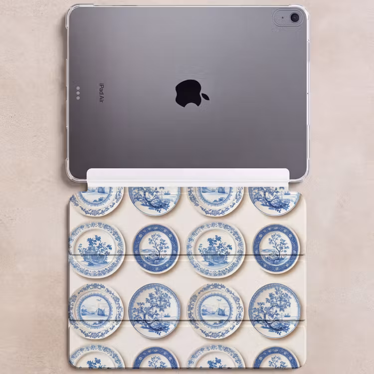 iPad hoes - Borden - Bomen - Planten - Blauw — 6