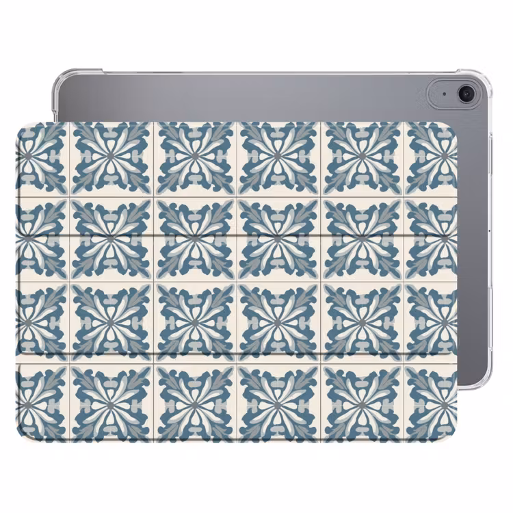 iPad hoes - Dessin - Tegel - Blauw — 1