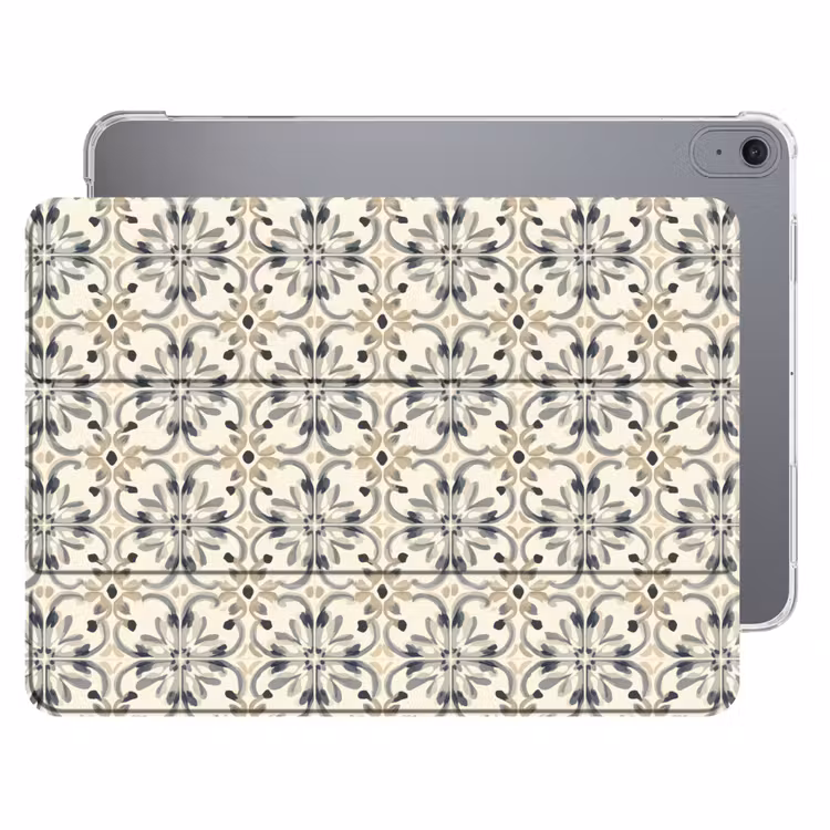 iPad hoes - Floraal - Patroon - Kleurrijk — 1