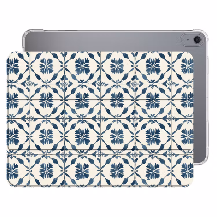 iPad hoes - Grafisch - Tegel - Blauw — 1