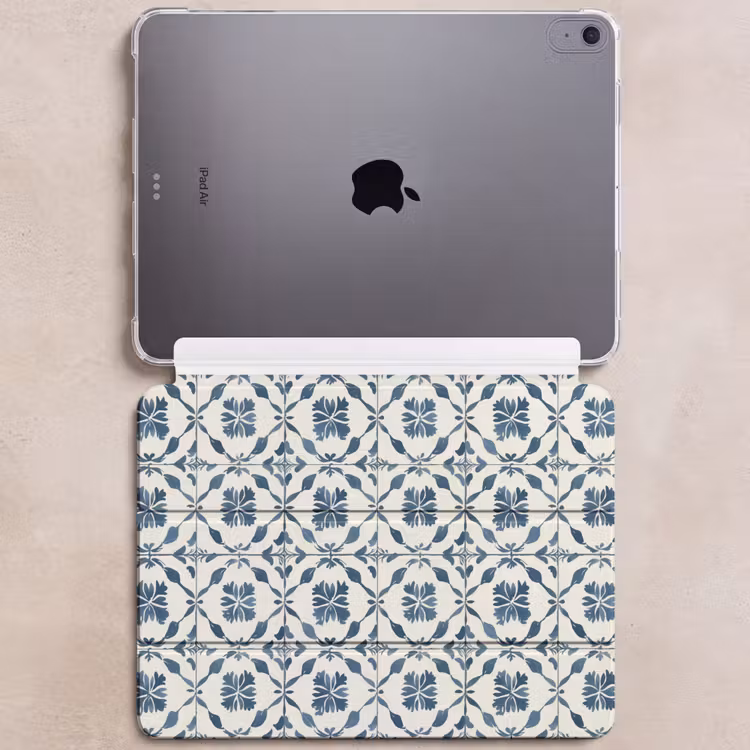iPad hoes - Grafisch - Tegel - Blauw — 6