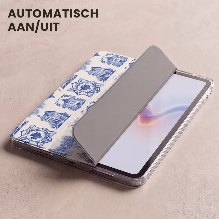 iPad hoes - Huizen - Schepen - Blauw — 5