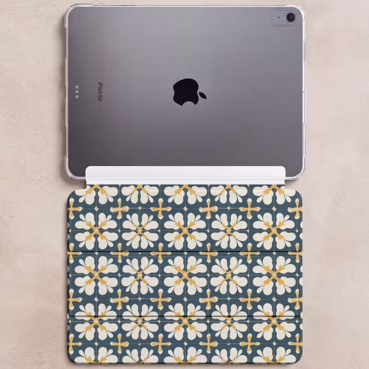 iPad hoes - Motief - Tegel - Okergeel — 6