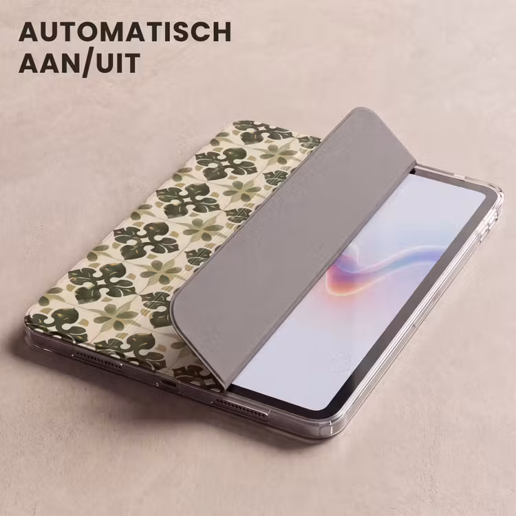 iPad hoes - Patroon - Tegel - Groen — 5