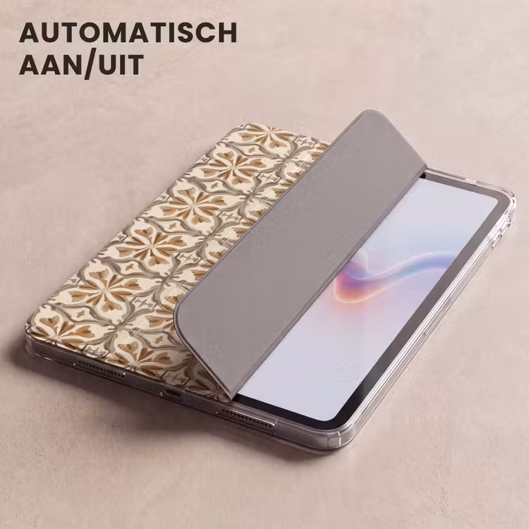 iPad hoes - Siertegel - Patroon - Bruin — 5