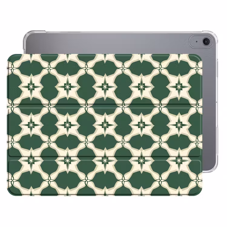 iPad hoes - Tegel - Klassiek - Groen — 1