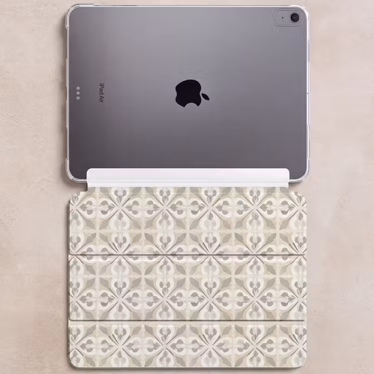 iPad hoes - Tegel - Motief - Beige — 6