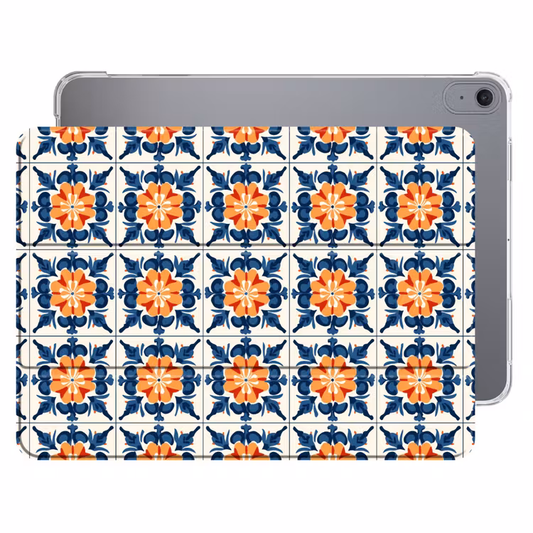 iPad hoes - Traditioneel - Tegel - Oranje — 1