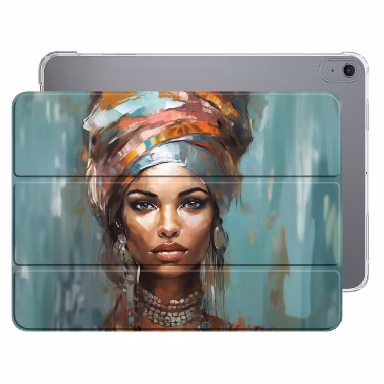 iPad hoes - Vrouw - Kunst - Sieraden - Portret — 1