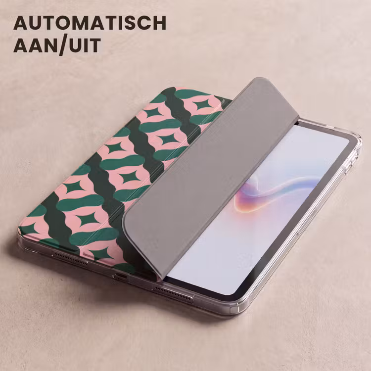 iPad hoes - Groen - Roze - Retro - Sterren — 5