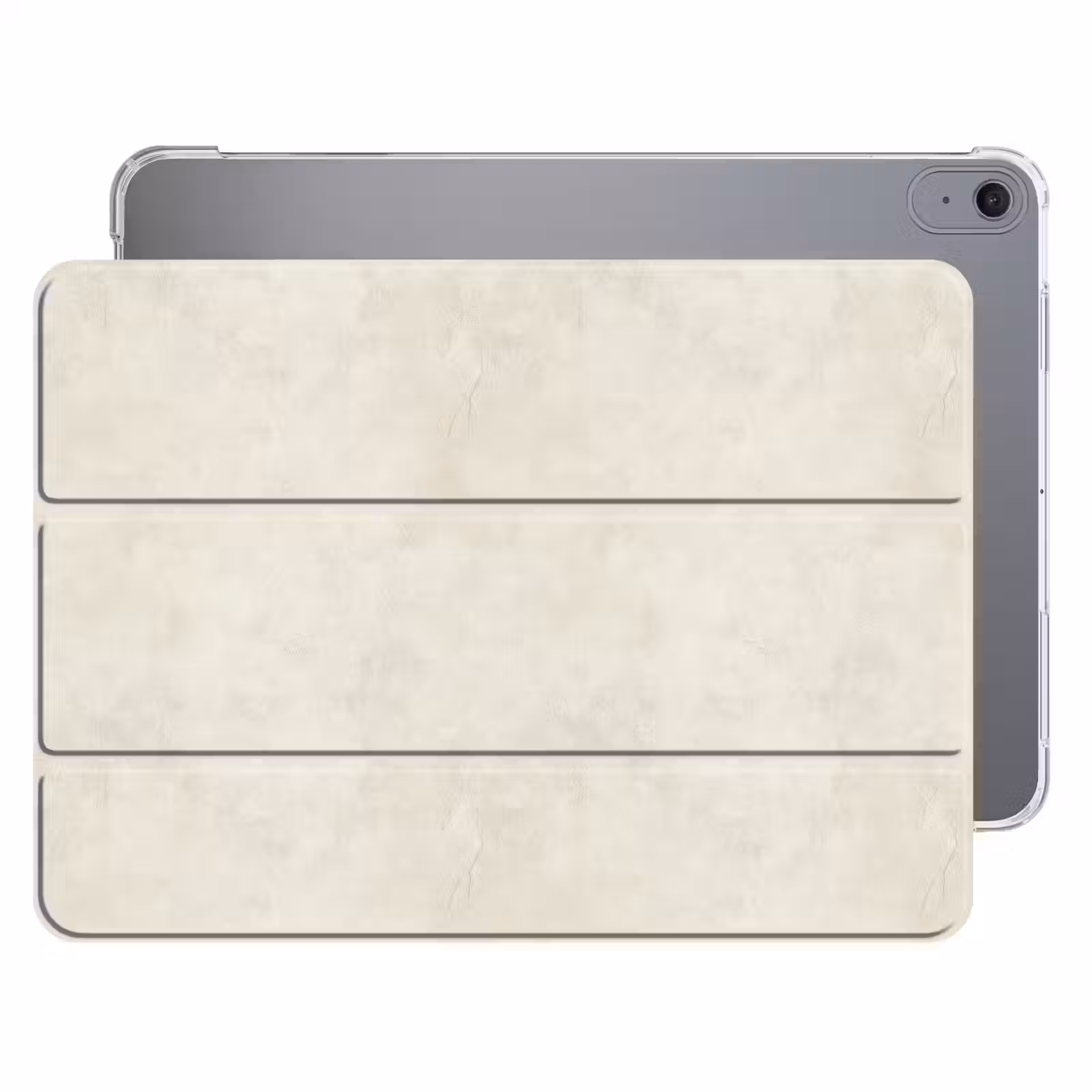 iPad hoes - Crème - Egaal - Beton — 1