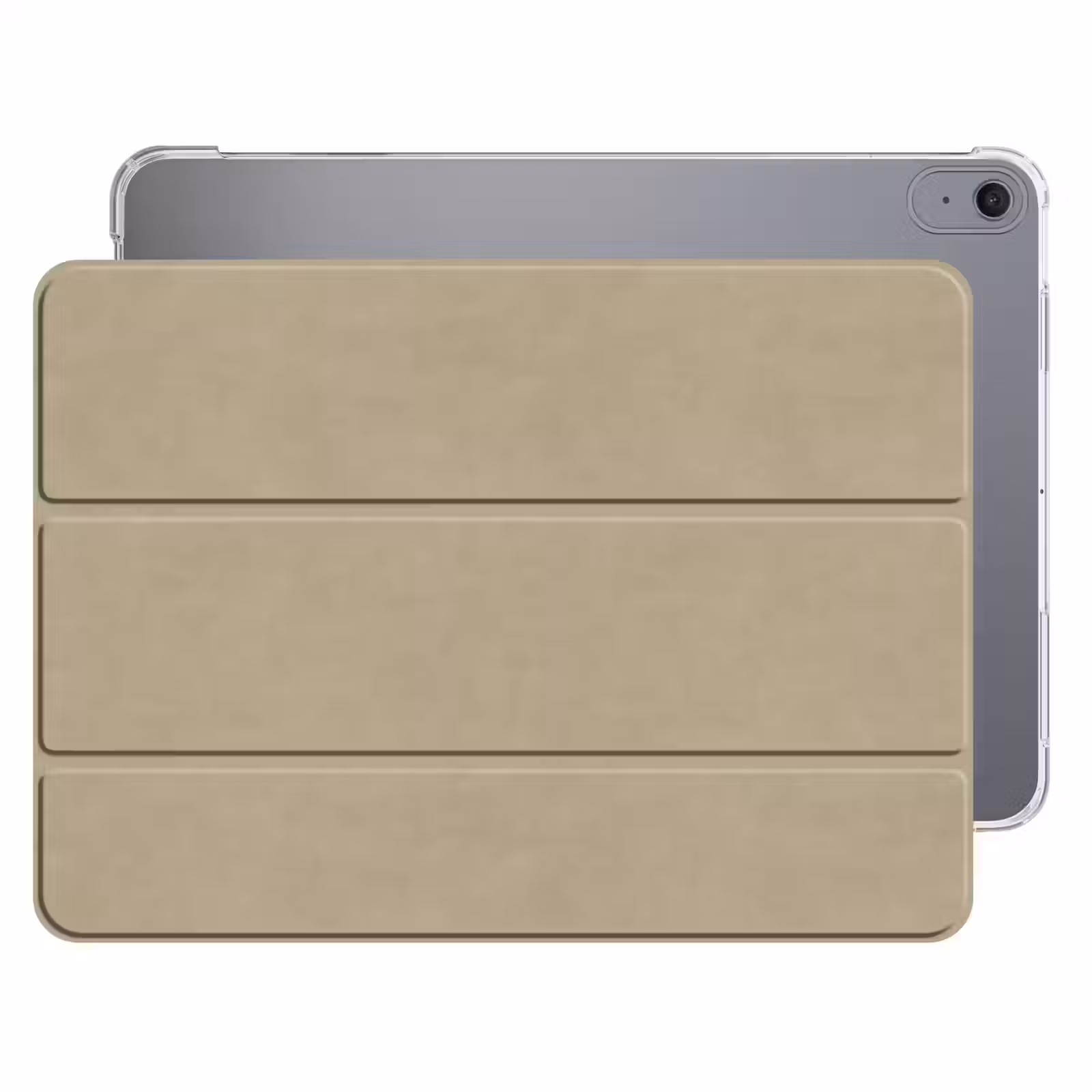iPad hoes - Zandkleur - Korrelige structuur - Beton — 1