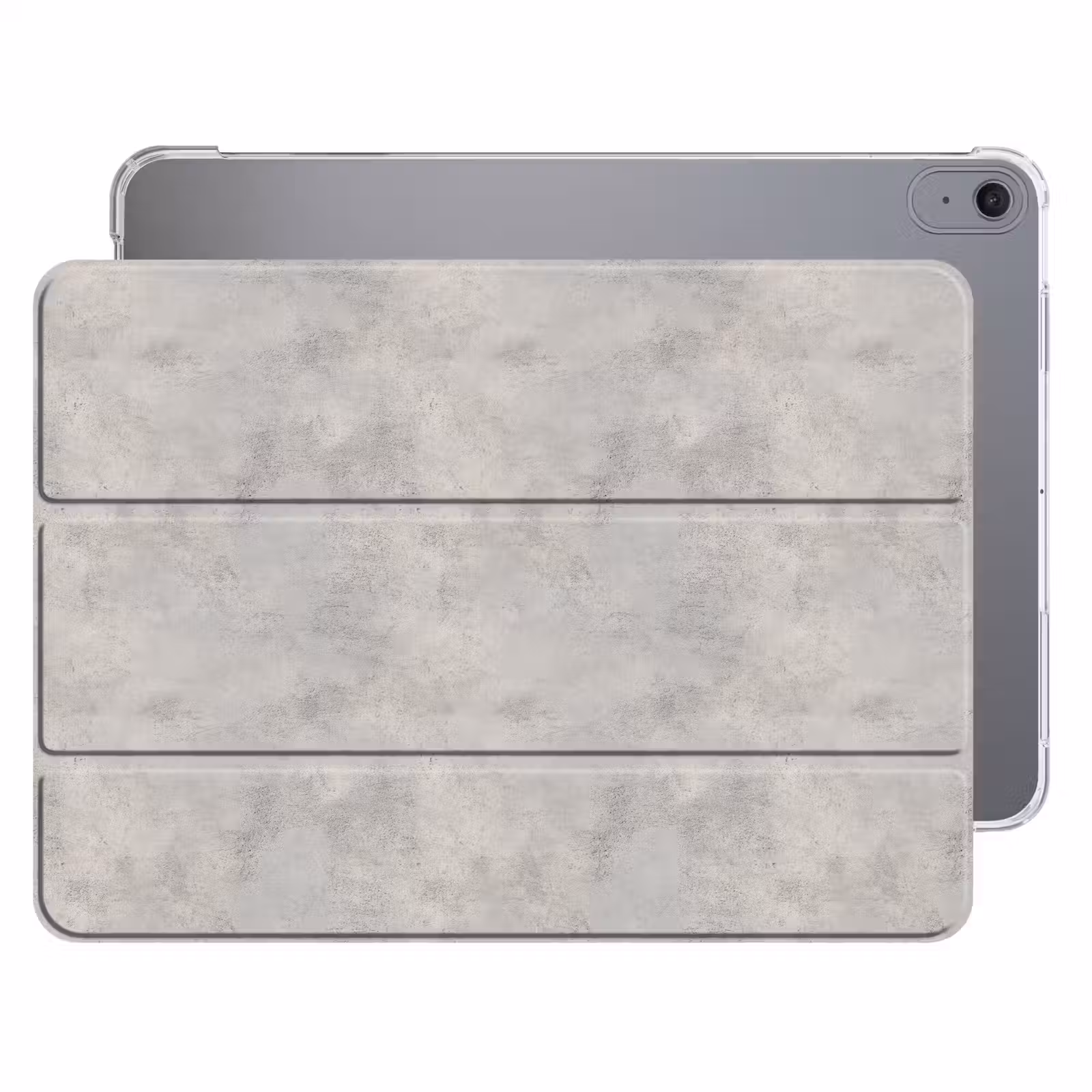 iPad hoes - Grijs - Beton - Industrieel — 1