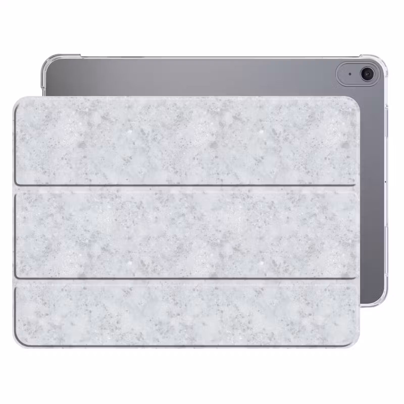 iPad hoes - Grijs - Terrazzo-effect - Beton — 1