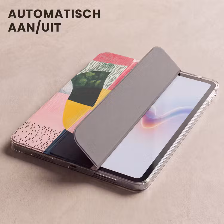 iPad hoes - Abstract - Roze - Lappen - Vormen - Geel — 5
