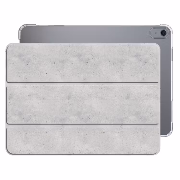 iPad hoes - Grijs - Beton - Neutraal — 1