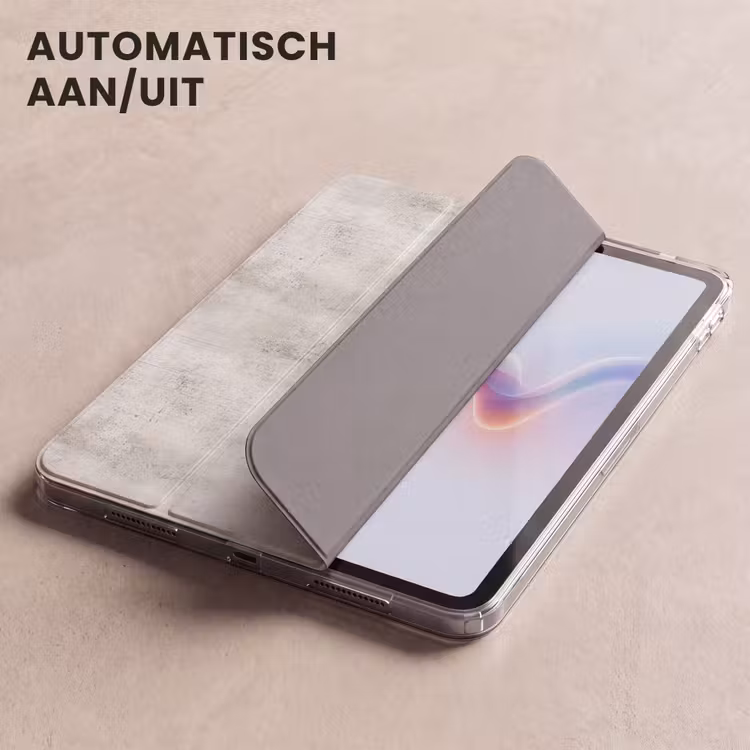 iPad hoes - Grijs - Beton - Verweerd — 5