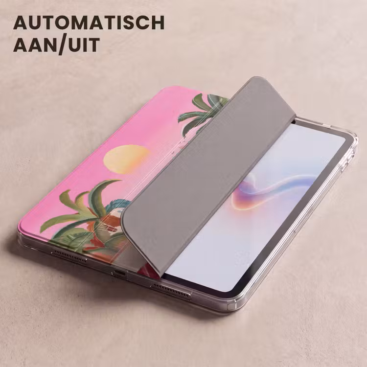 iPad hoes - Stad - Roze - Palmbomen — 5