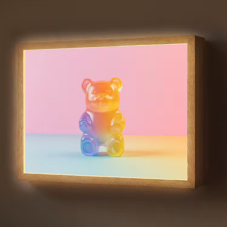 Lightbox - Wandlamp - Pastel - Snoep — 1