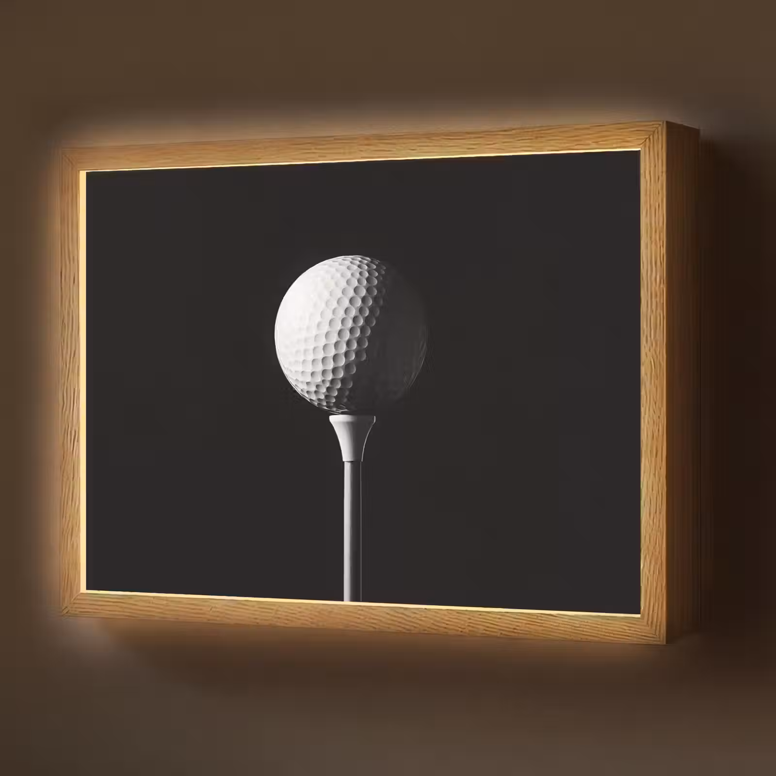 Lightbox - Wandlamp - Golfbal - Minimalistisch - Wit — 1