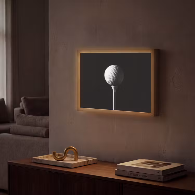 Lightbox - Wandlamp - Golfbal - Minimalistisch - Wit — 2