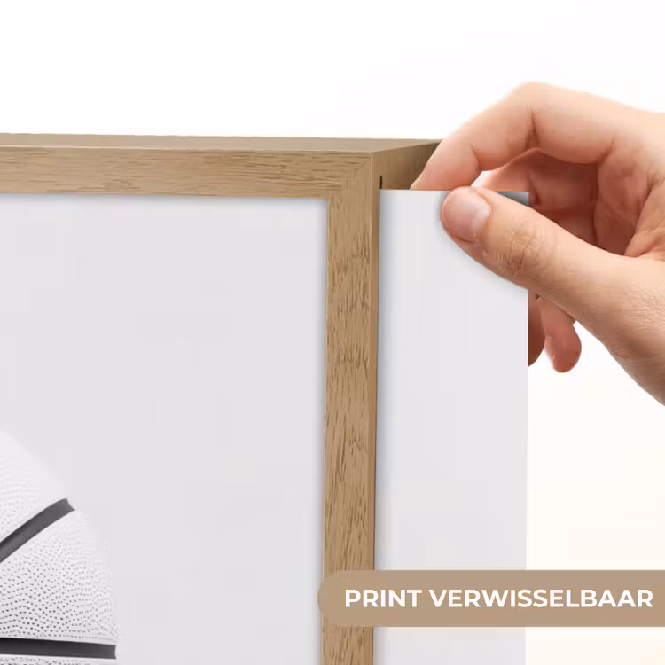 Lightbox - Wandlamp - Basketbal - Wit - Schaduw - Lijnen — 5