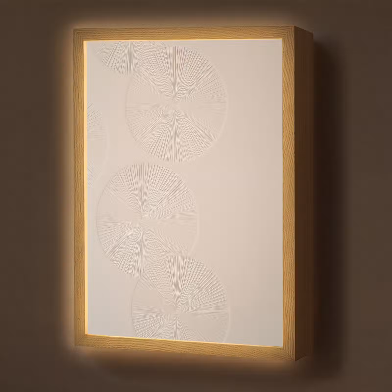 Lightbox - Wandlamp - Japandi - Beige - Modern — 1