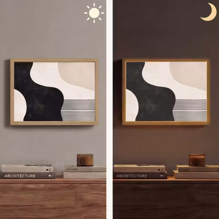 Lightbox - Wandlamp - Abstract - Japandi - Beige - Modern — 6