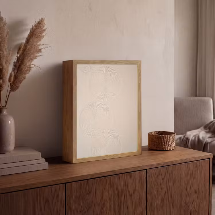 Lightbox - Wandlamp - Japandi - Beige - Modern — 4