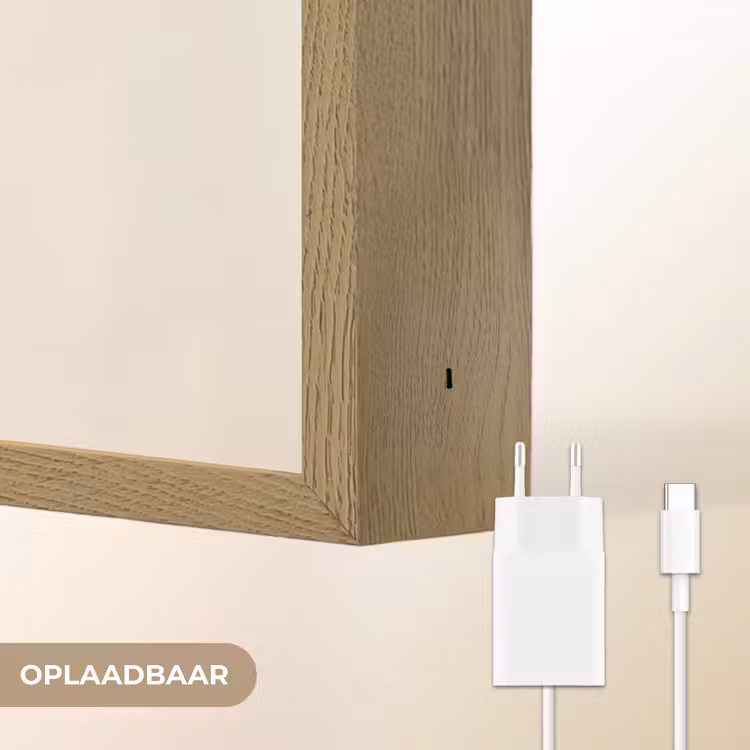 Lightbox - Wandlamp - Japandi - Wabi sabi - Beige — 7