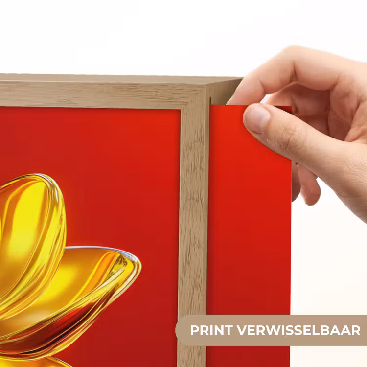 Lightbox - Wandlamp - Bloem - Goud - Glazen — 5