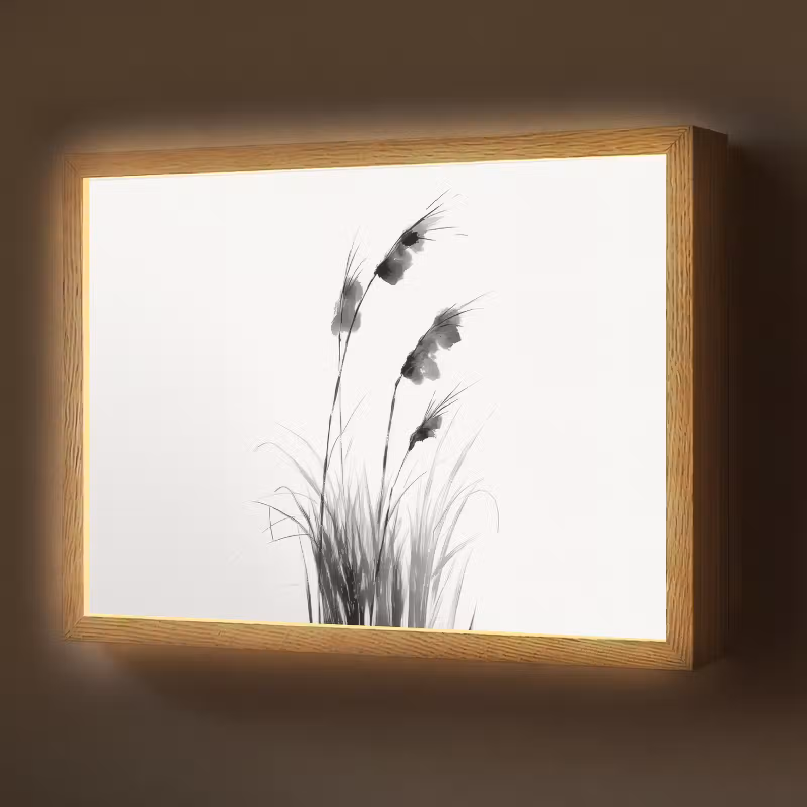Lightbox - Wandlamp - Minimalistisch - Stelen - Wit — 1