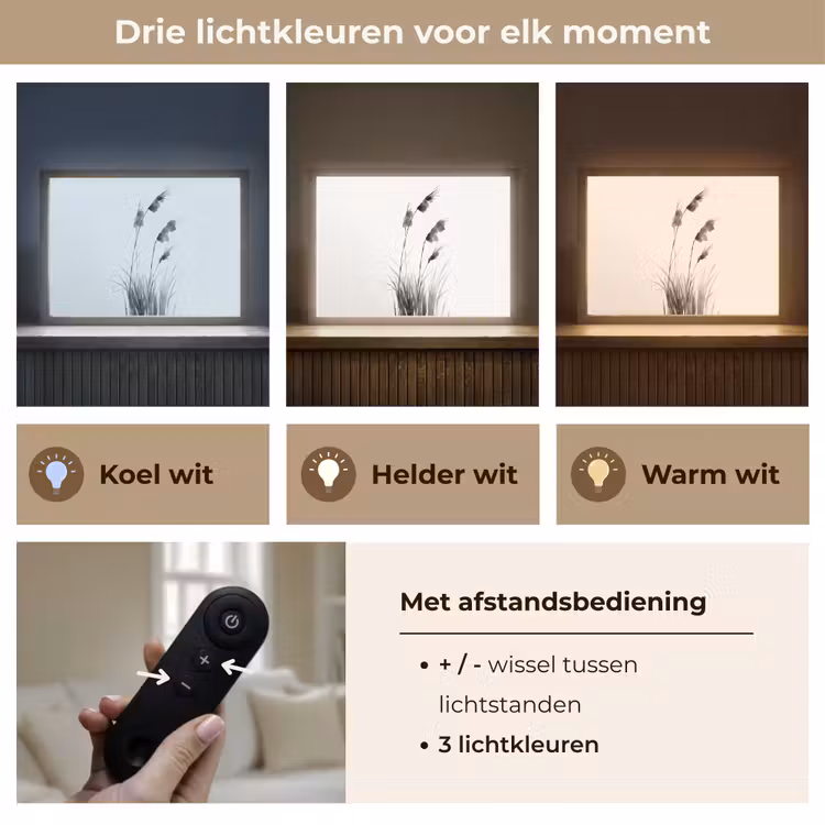 Lightbox - Wandlamp - Minimalistisch - Stelen - Wit — 8